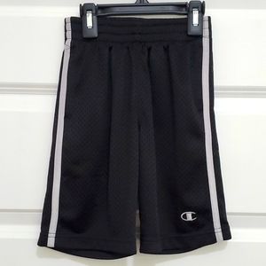 Black and Gray Champion Toddler Shorts